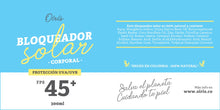 Cargar imagen en el visor de la galería, Protector Solar - Corporal